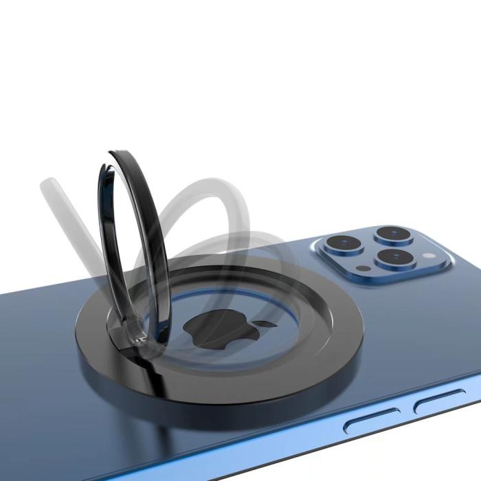 Bild 2, Tech-Protect Magnetisk MagSafe Ringhållare Svart