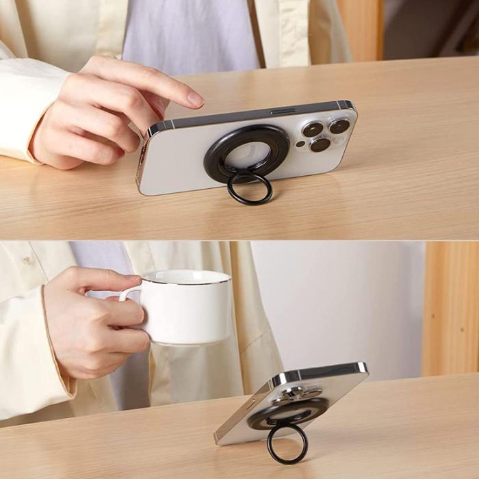 Bild 6, Tech-Protect Magnetisk MagSafe Ringhållare Svart