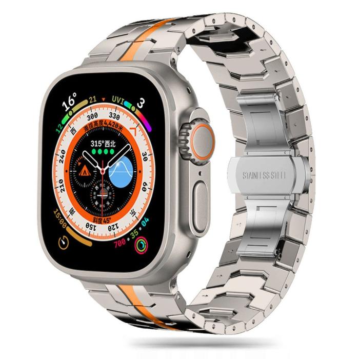Bild 1, Tech-Protect Apple Watch 42/44/45/46/49 mm Armband Stainless