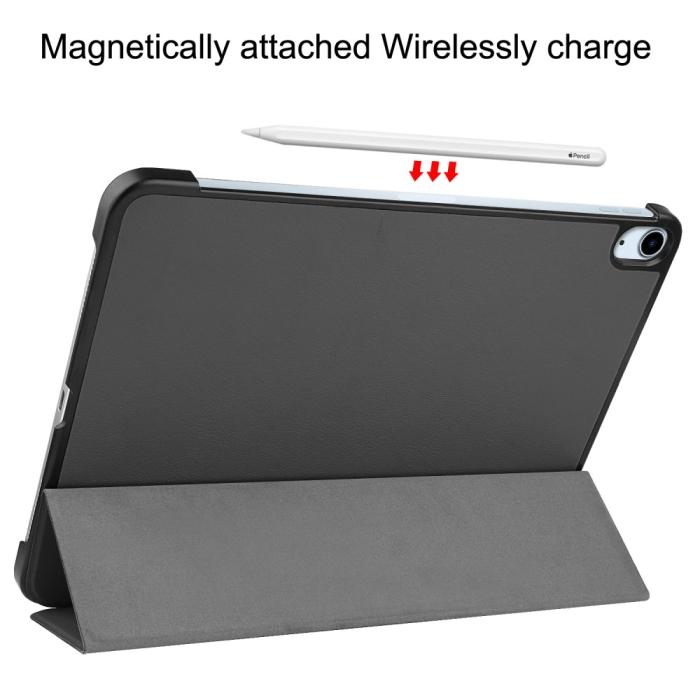 Bild 6, iPad Air 13 2026-2024 Fodral Tri-Fold Grå