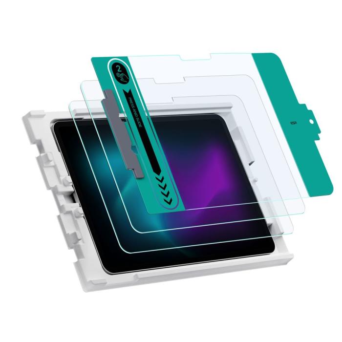 Bild 3, ESR iPad Pro 13 2024 2-PACK Armorite Skärmskydd