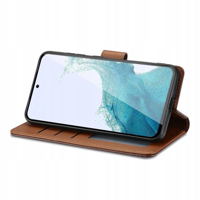 Bild 2, Tech-Protect Motorola Edge 50 Neo Fodral Läder Svart