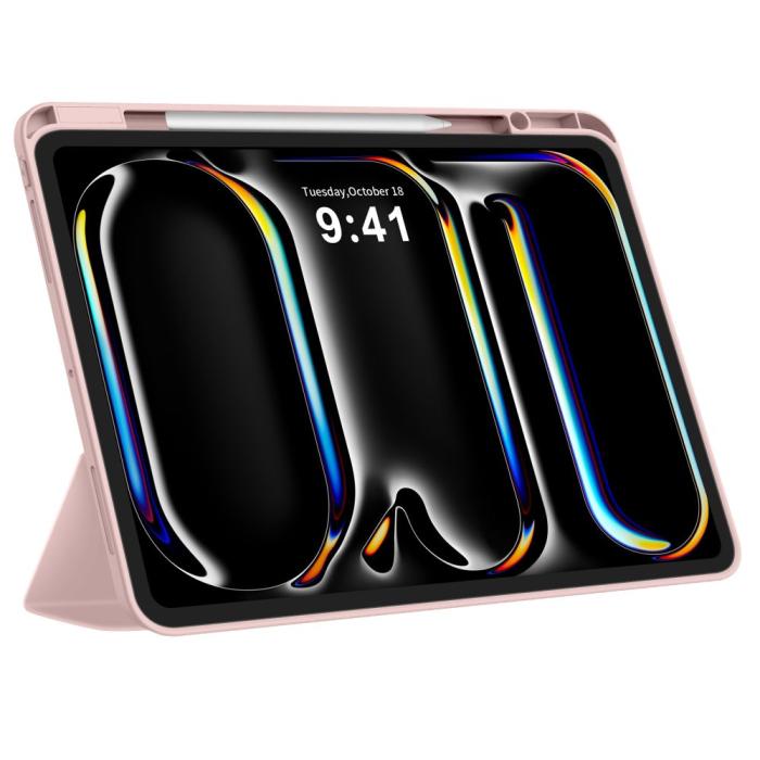 Bild 4, Tech-Protect iPad Pro 13 2025/2024 Fodral SC Pennhållare Rosa