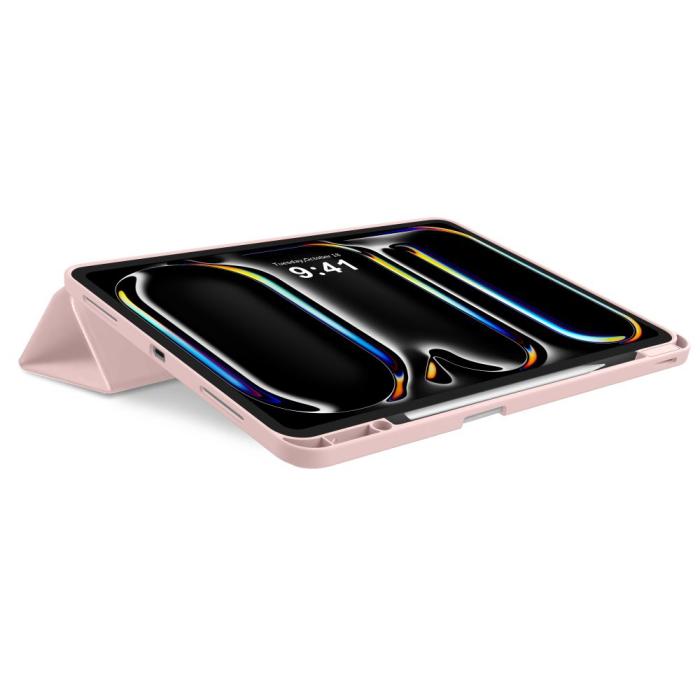 Bild 5, Tech-Protect iPad Pro 13 2025/2024 Fodral SC Pennhållare Rosa