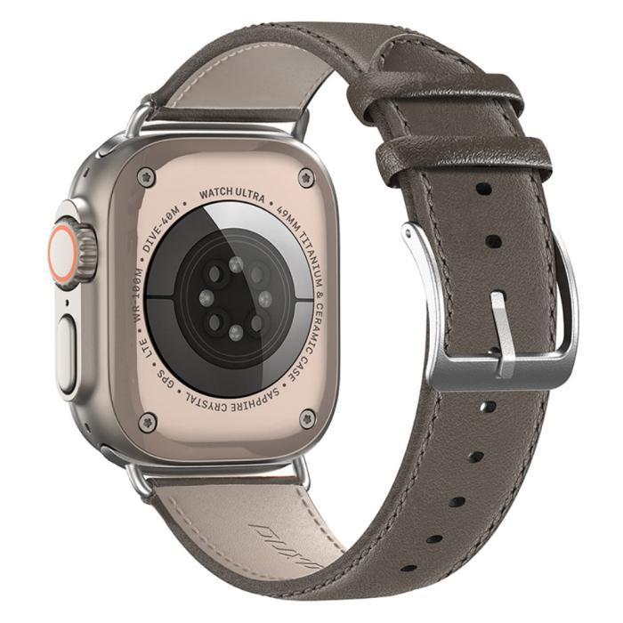 Bild 1, DUX DUCIS Apple Watch 38/40/41 mm Armband Äkta Läder