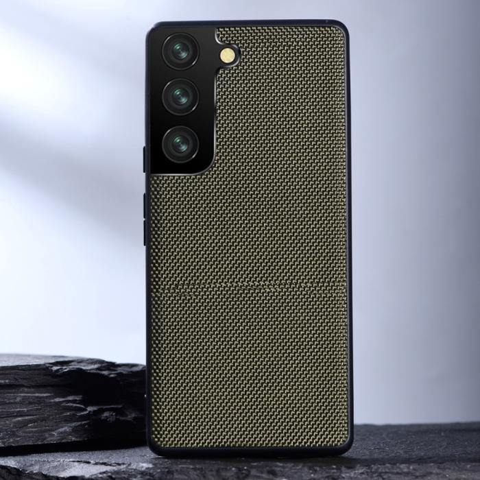 Bild 2, Samsung Galaxy S22 Plus Skal Nylontäckt TPU Grön