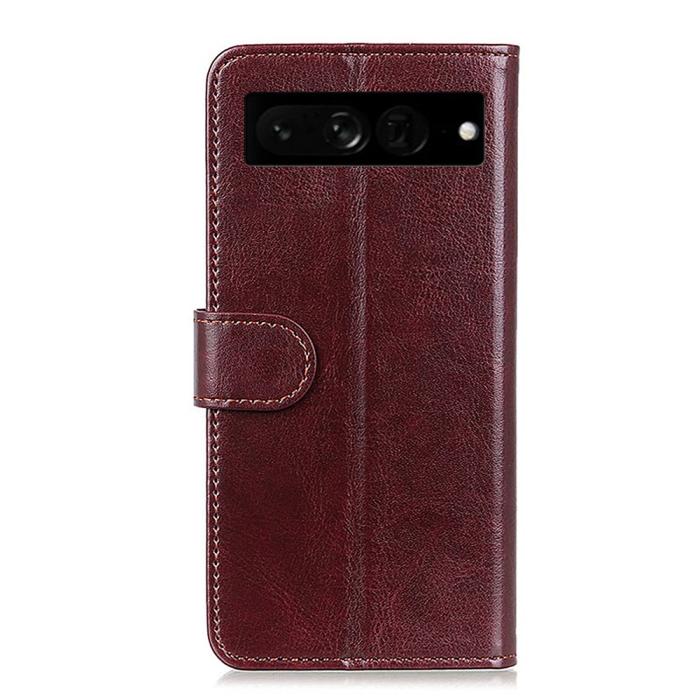 Bild 3, Google Pixel 7 Pro Fodral Crazy Horse Brun