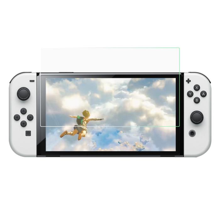 Bild 1, Nintendo Switch OLED Skärmskydd Härdat Glas