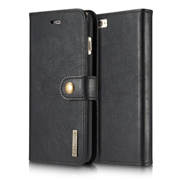 Bild 1, iPhone 6/6S - DG.MING 2in1 Magnet Fodral - Svart