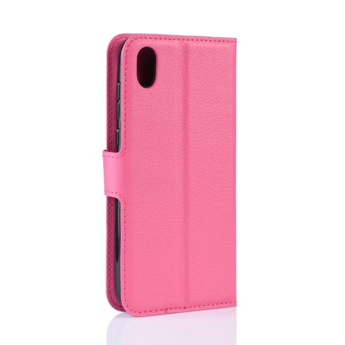 Bild 3, Huawei Y5 (2019) - Litchi Plånboksfodral - Rosa