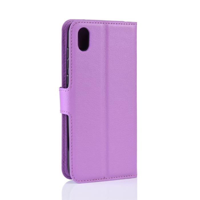 Bild 3, Huawei Y5 (2019) - Litchi Plånboksfodral - Lila