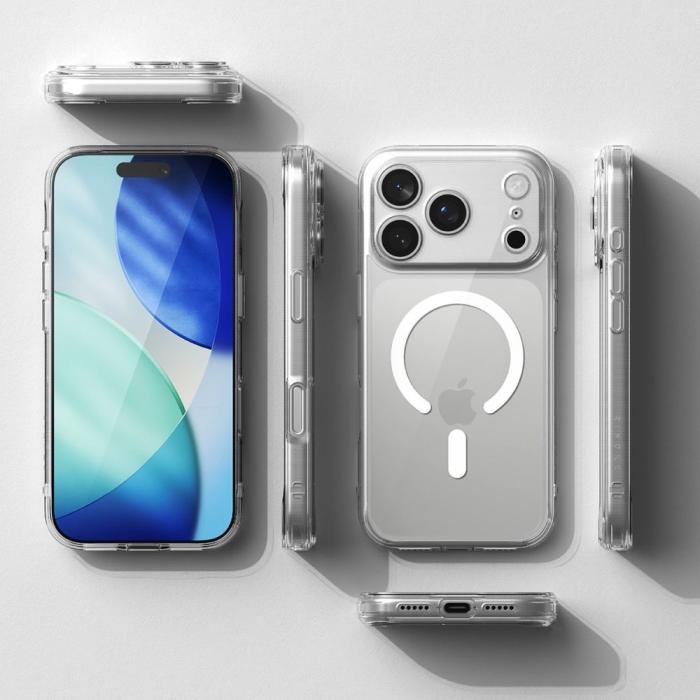 Bild 5, Ringke iPhone 17 Pro Max Skal MagSafe Fusion Transparent