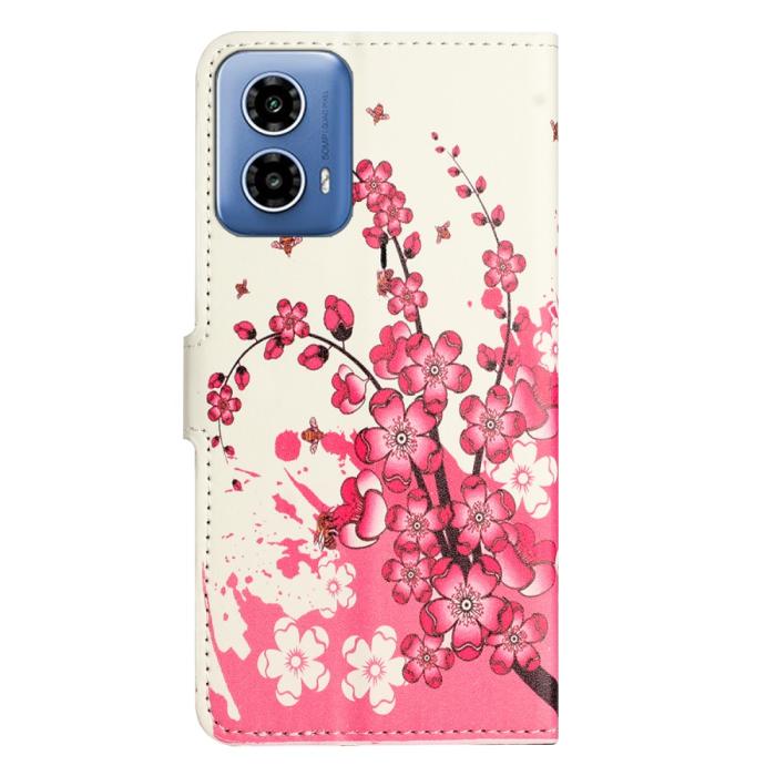 Bild 5, Motorola Moto G35 5G Fodral Med Tryck Plommonträd