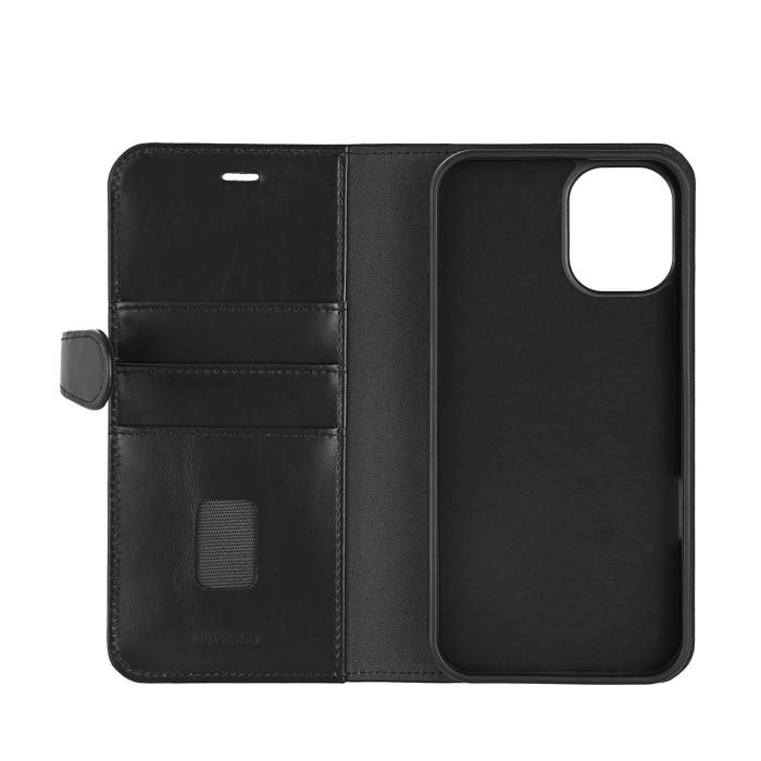 Bild 3, Buffalo iPhone 16 Plus Fodral MagSafe 2in1 Äkta Läder Svart