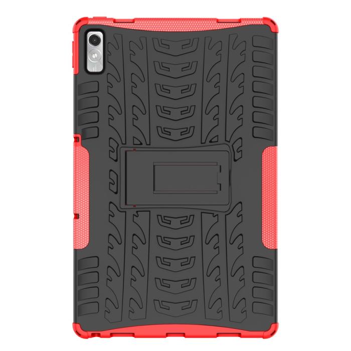 Bild 2, Lenovo Tab P11 Gen 2 Skal Rugged Kickstand Armor Röd