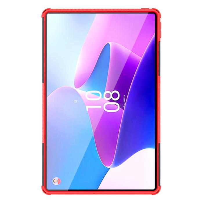 Bild 4, Lenovo Tab P11 Gen 2 Skal Rugged Kickstand Armor Röd