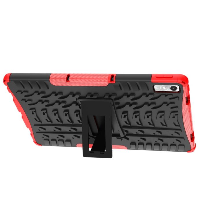 Bild 5, Lenovo Tab P11 Gen 2 Skal Rugged Kickstand Armor Röd