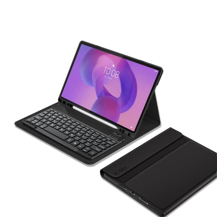 Bild 2, Tech-Protect Lenovo Idea Tab Plus Fodral SC Tangentbord Svart