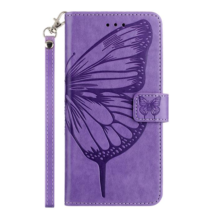 Bild 3, Samsung Galaxy A27 5G Fodral Fjäril Lila