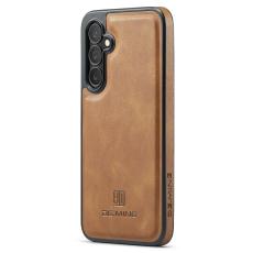 DG.MING Samsung Galaxy S26 Plus Skal L&auml;derbelagt Hybrid Brun