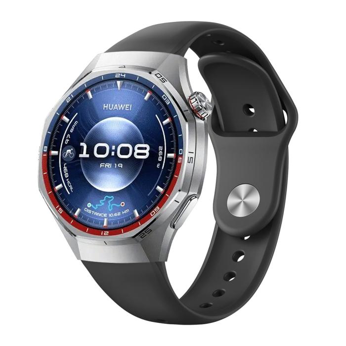 Bild 2, Huawei Watch GT 6 Pro 46 mm Armband Silikon Svart