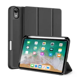 DUX DUCIS DOMO iPad Mini (2021) Fodral Tri-Fold Med Pennhållare Svart