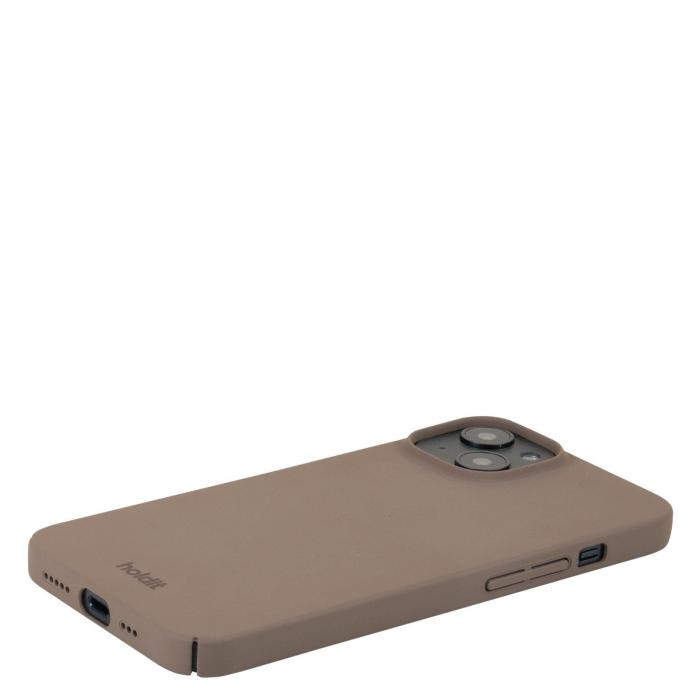 Bild 3, holdit iPhone 14 / 13 Mobilskal Slim Mocha Brown