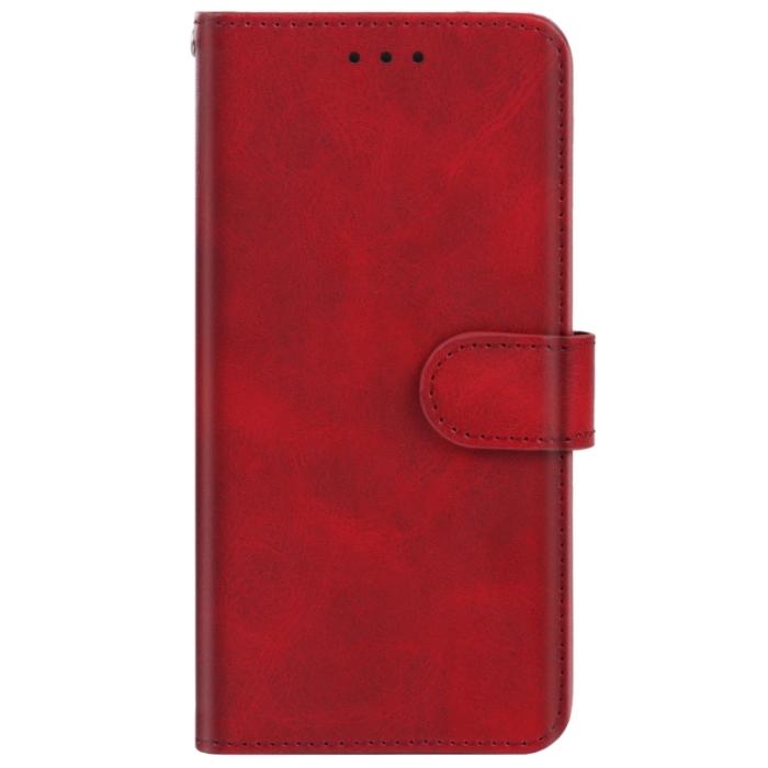 Bild 2, Sony Xperia 10 IV Fodral Solid Läder Röd
