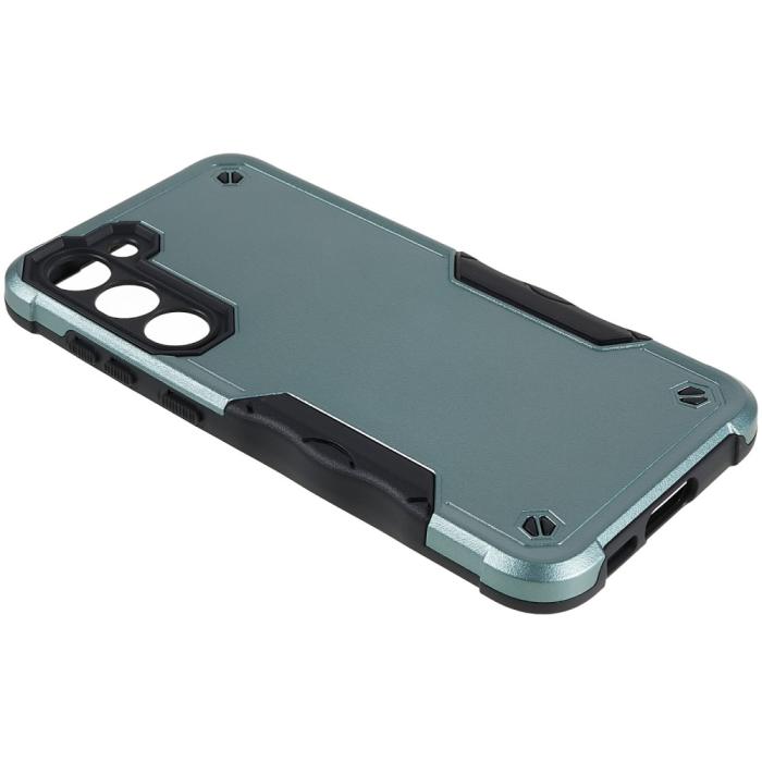 Bild 4, Samsung Galaxy S23 Plus Skal Shockproof Armor Grön