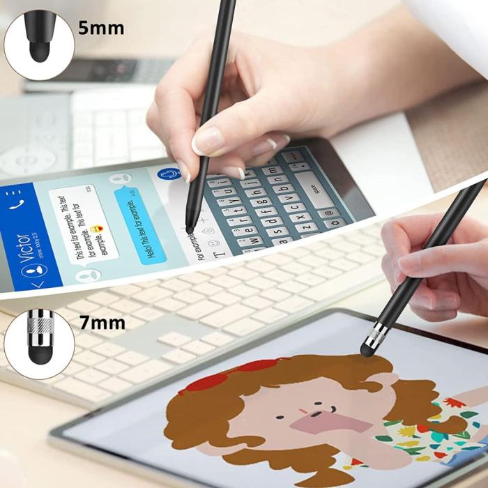 Bild 4, Tech-Protect Stylus Touch Penna Svart