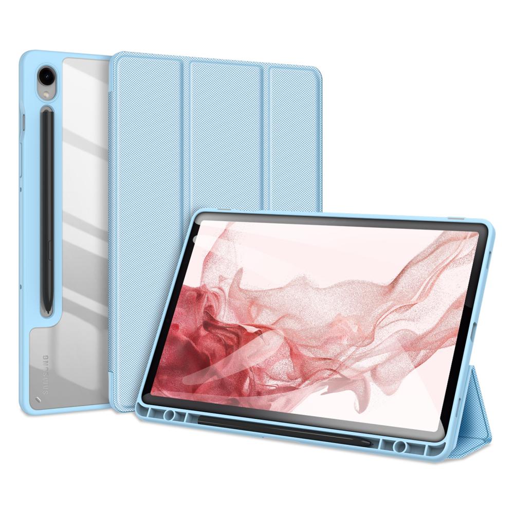 DUX DUCIS Galaxy Tab S9 Fodral TOBY Tri-Fold Ljus Blå