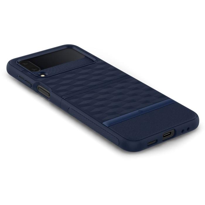 Bild 3, Spigen Caseology Samsung Galaxy Z Flip 4 Skal Parallax Blå
