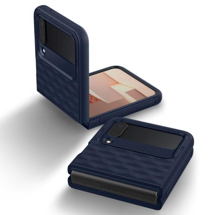 Bild 5, Spigen Caseology Samsung Galaxy Z Flip 4 Skal Parallax Blå