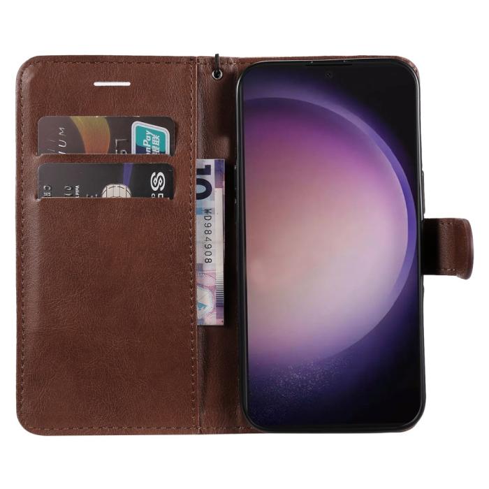 Bild 2, Samsung Galaxy S24 Ultra Fodral Solid Läder Brun