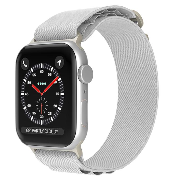 Bild 2, Apple Watch 38/40/41 mm Armband Alpine Pro Loop Starlight