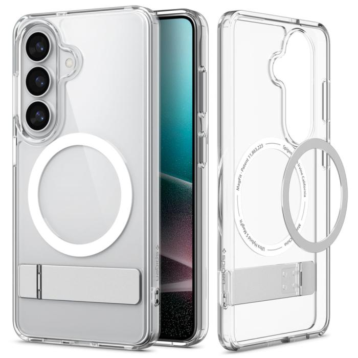 Bild 2, Spigen Galaxy S26 Skal MagSafe Ultra Hybrid 'S' Transparent/Vit