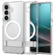 Spigen Galaxy S26 Skal MagSafe Ultra Hybrid 'S' Transparent/Vit