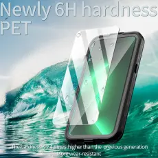 REDPEPPER iPhone 14 Pro Max Skal MagSafe 360 Vattentätt IP68 Svart