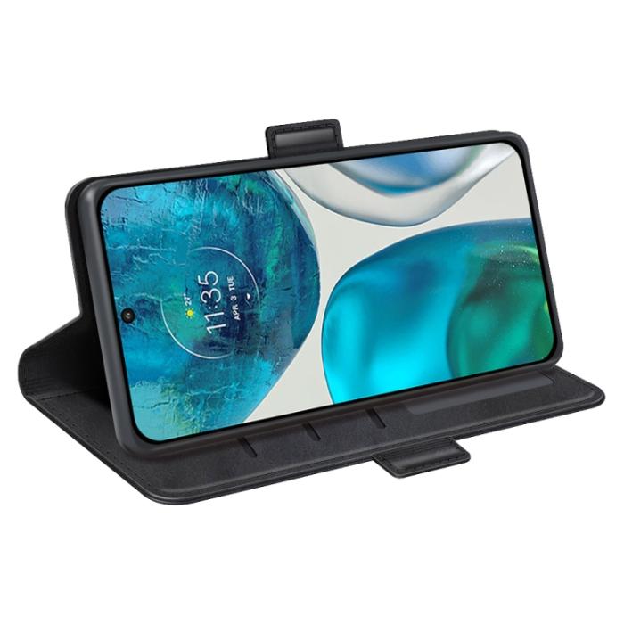 Bild 5, Motorola Moto G52/G82 Fodral Magnetisk Stängning Svart
