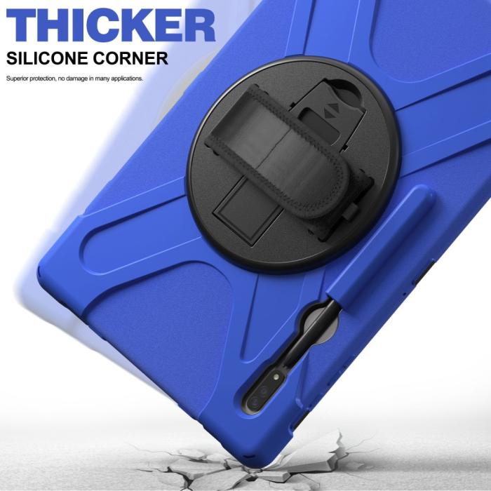 Bild 5, Galaxy Tab S8 Ultra Skal X-Shape Shockproof Kickstand