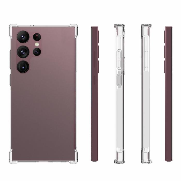 Bild 6, Samsung Galaxy S23 Ultra Skal Shockproof TPU Transparent