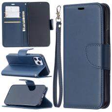 iPhone 12 / 12 Pro - Läder Fodral - Blå