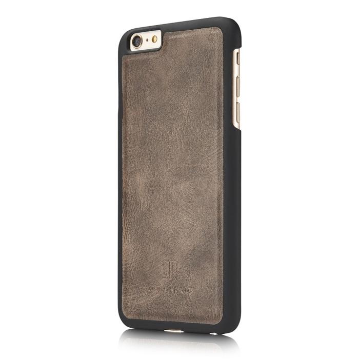 Bild 5, iPhone 6/6S - DG.MING 2in1 Magnet Fodral - Grå