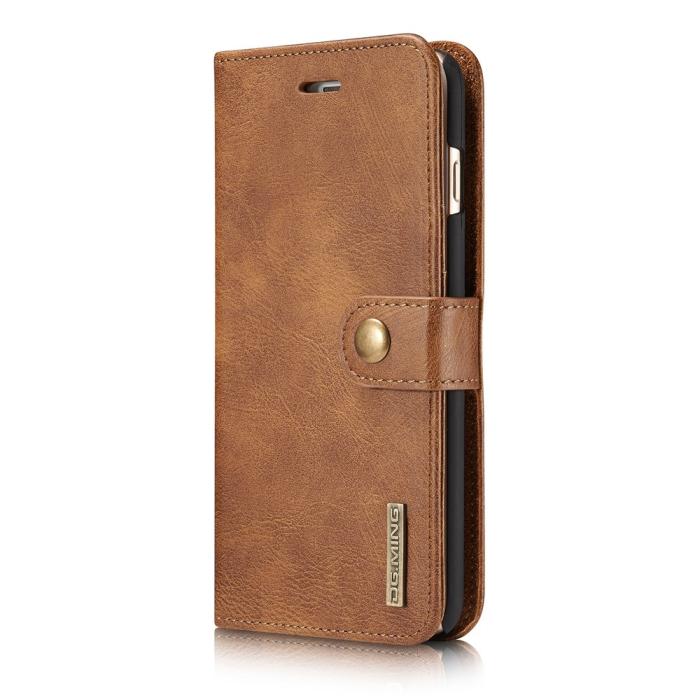 Bild 3, iPhone 6/6S - DG.MING 2in1 Magnet Fodral - Brun