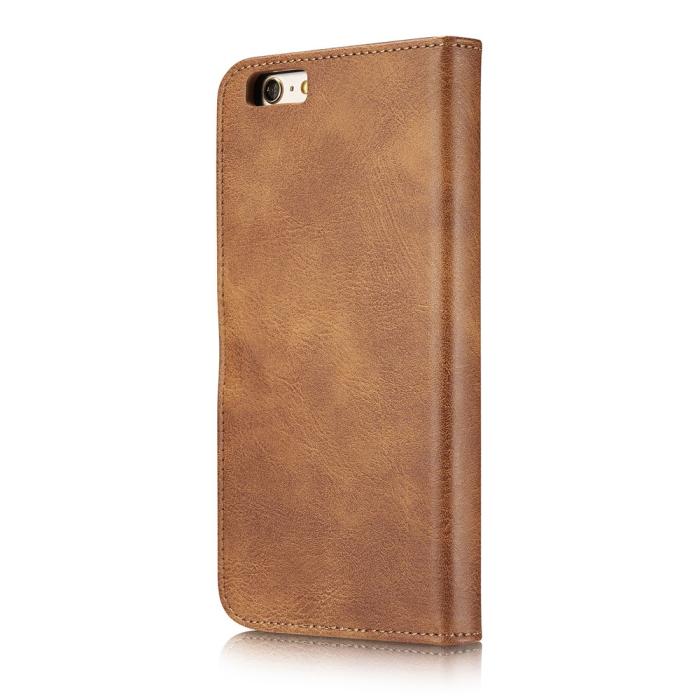 Bild 4, iPhone 6/6S - DG.MING 2in1 Magnet Fodral - Brun