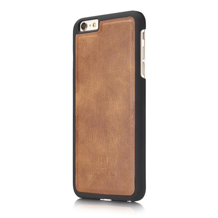 Bild 5, iPhone 6/6S - DG.MING 2in1 Magnet Fodral - Brun