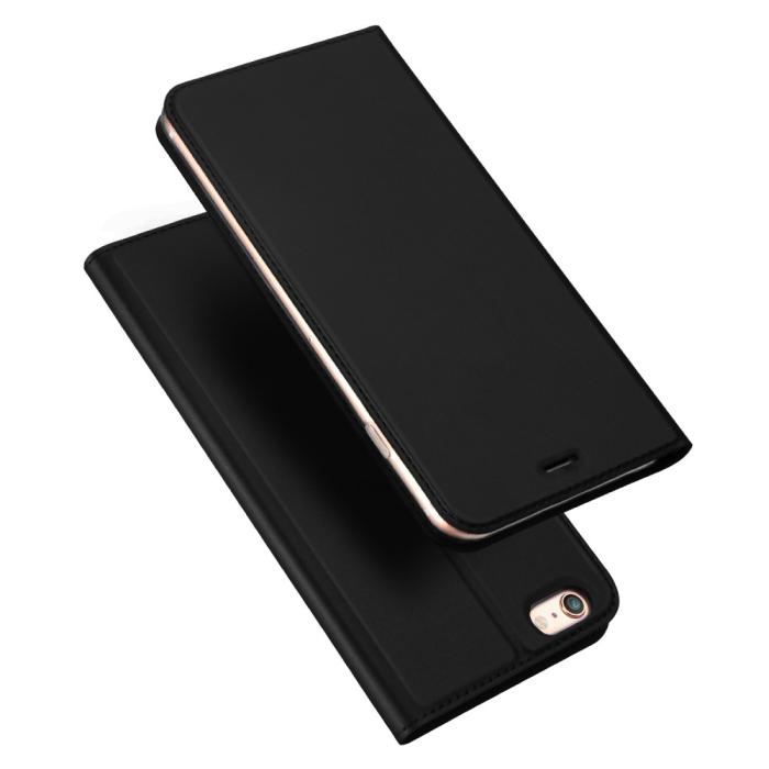 Bild 1, iPhone 6/6S Plus - DUX DUCIS Skin Pro Fodral - Svart