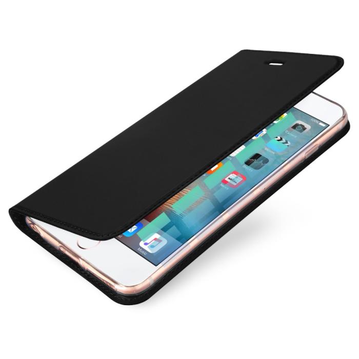 Bild 3, iPhone 6/6S Plus - DUX DUCIS Skin Pro Fodral - Svart