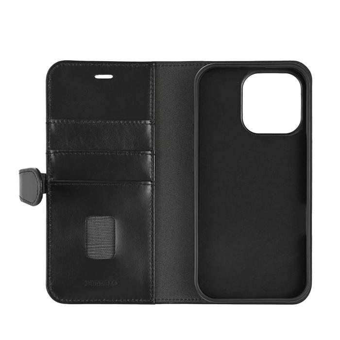 Bild 4, Buffalo iPhone 16 Pro Max Fodral MagSafe 2in1 Äkta Läder Svart