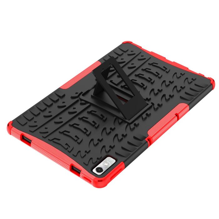 Bild 6, Lenovo Tab P11 Gen 2 Skal Rugged Kickstand Armor Röd